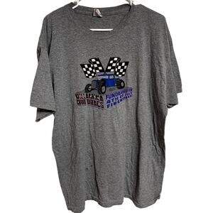 Y2K Willamina Mud Drags Car Racing Shirt Size XL